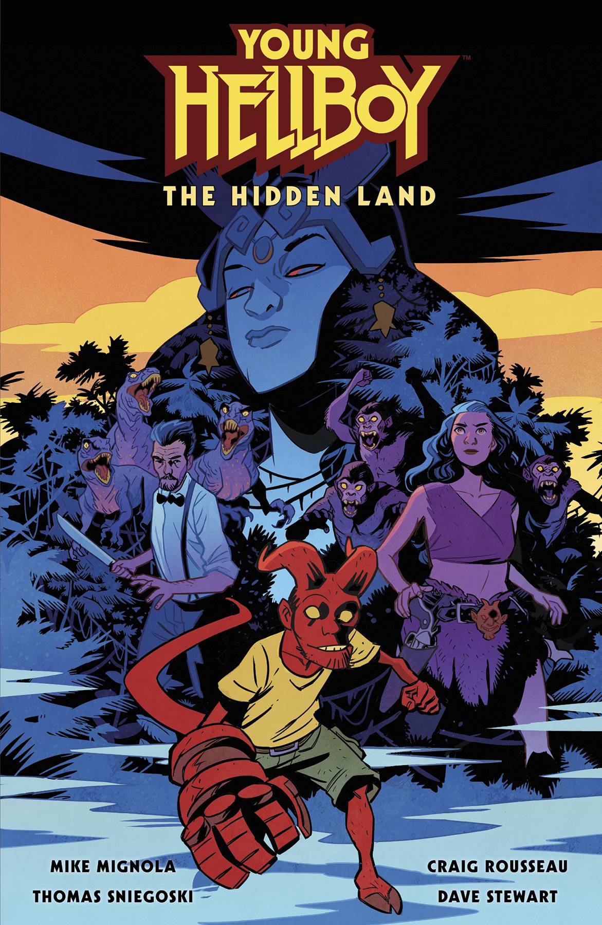 YOUNG HELLBOY THE HIDDEN LAND HC 01