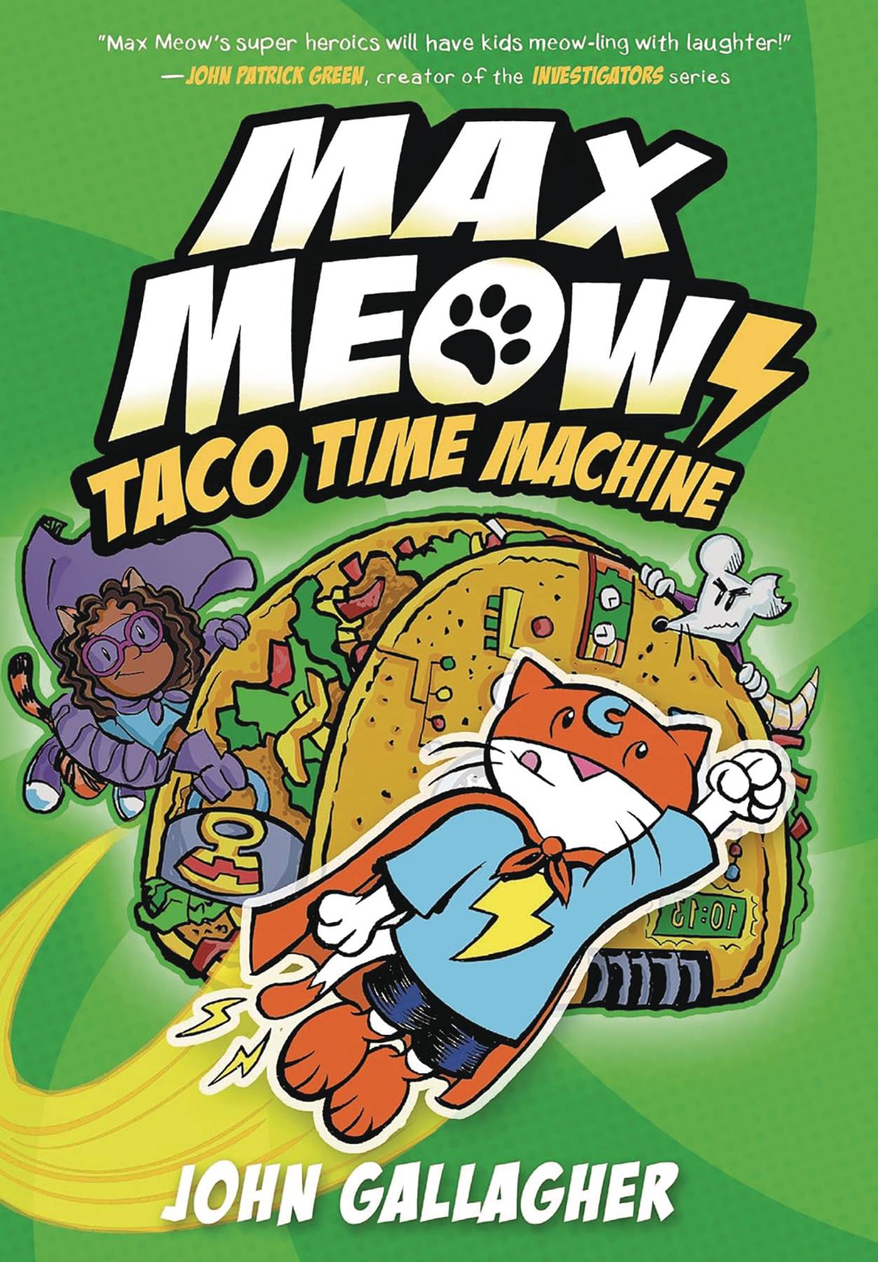MAX MEOW CAT CRUSADER HC 04 TACO TIME MACHINE