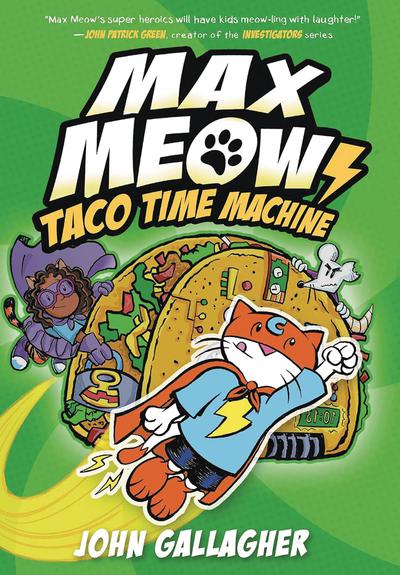 MAX MEOW CAT CRUSADER HC 04 TACO TIME MACHINE