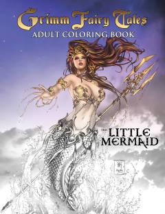 GRIMM FAIRY TALES ADULT COLORING BOOK TP LITTLE MERMAID