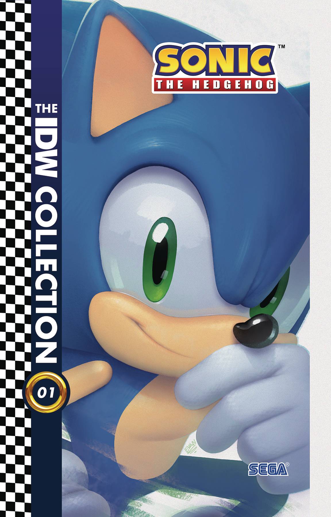 SONIC THE HEDGEHOG IDW COLLECTION HC 01