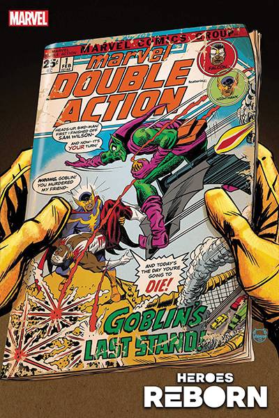 DF HEROES REBORN DOUBLE ACTION #1 SEELEY SGN