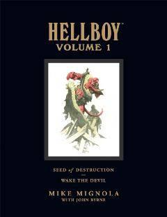 HELLBOY LIBRARY HC 01 SEED OF DESTRUCTION & WAKE THE DEVIL