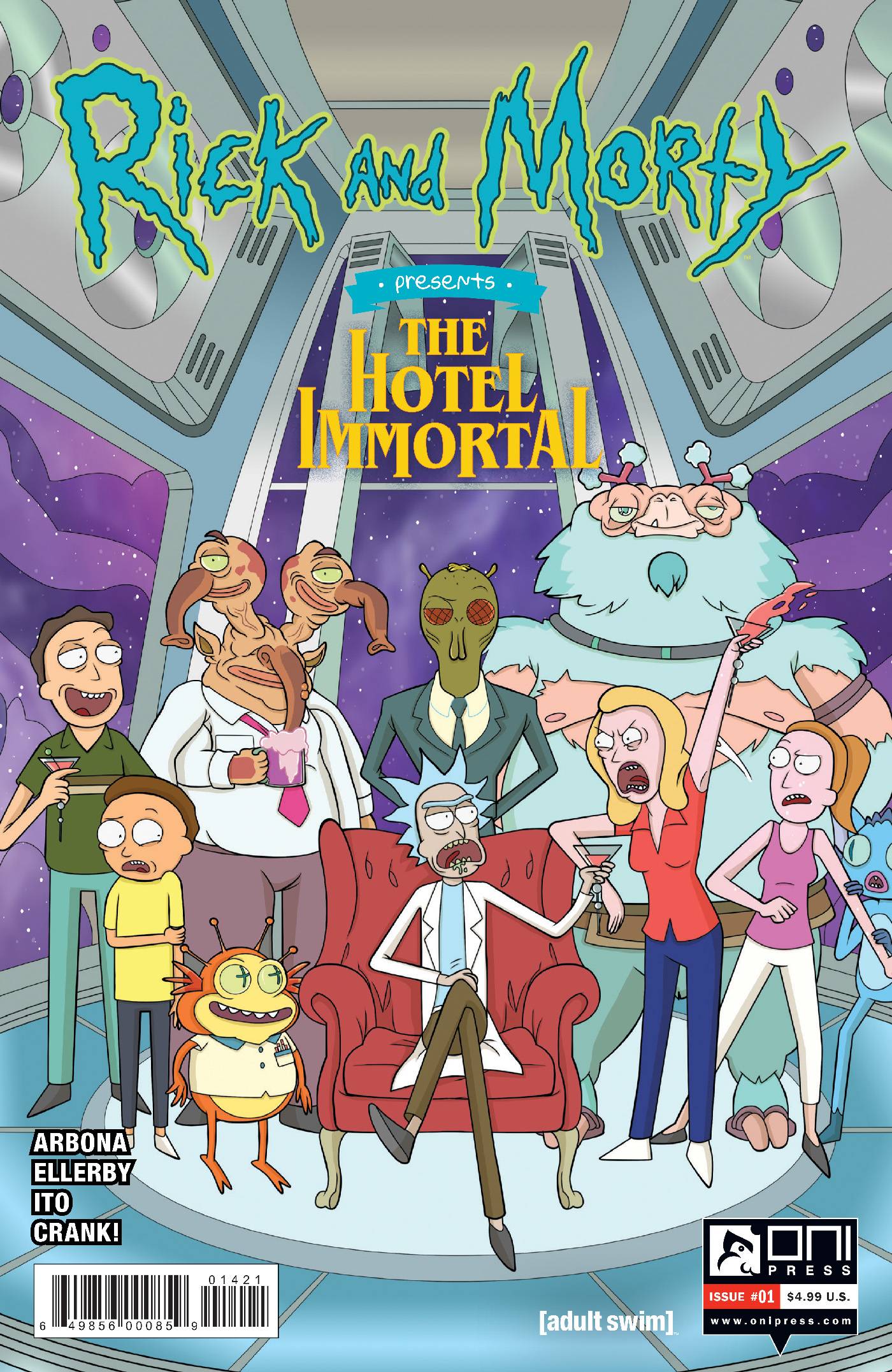 RICK AND MORTY PRESENTS HOTEL IMMORTAL