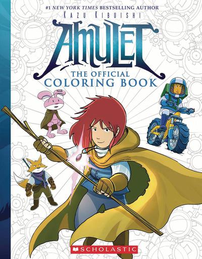 AMULET OFFICIAL COLORING BOOK TP