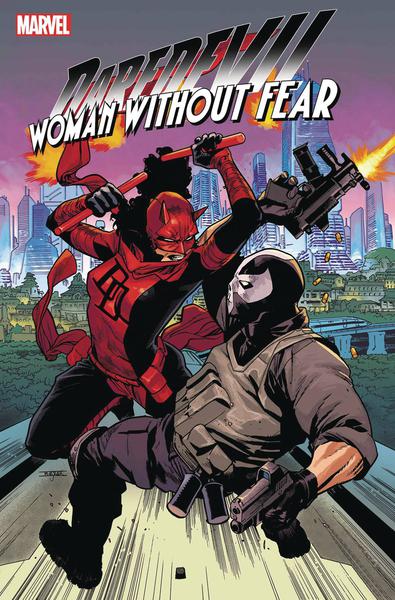 DF DAREDEVIL WOMAN WITHOUT FEAR #1 SCHULTZ SGN