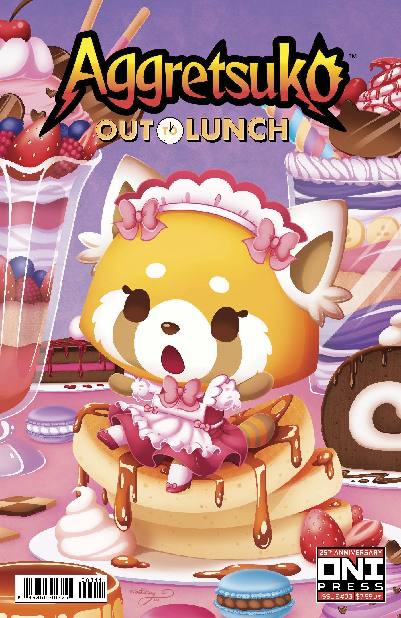AGGRETSUKO OUT TO LUNCH