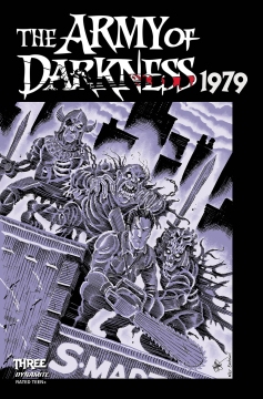 DF ARMY OF DARKNESS 1979 TMNT HOMAGE HAESER SGN